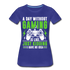 Gamer Gaming ein Tag ohne Zocken Lustiges Frauen Bio T-Shirt - Königsblau