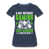 Gamer Gaming ein Tag ohne Zocken Lustiges Frauen Bio T-Shirt - Navy