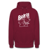 Cartoon Anime Baka Ohrfeige Lustiger Unisex Hoodie - Bordeaux