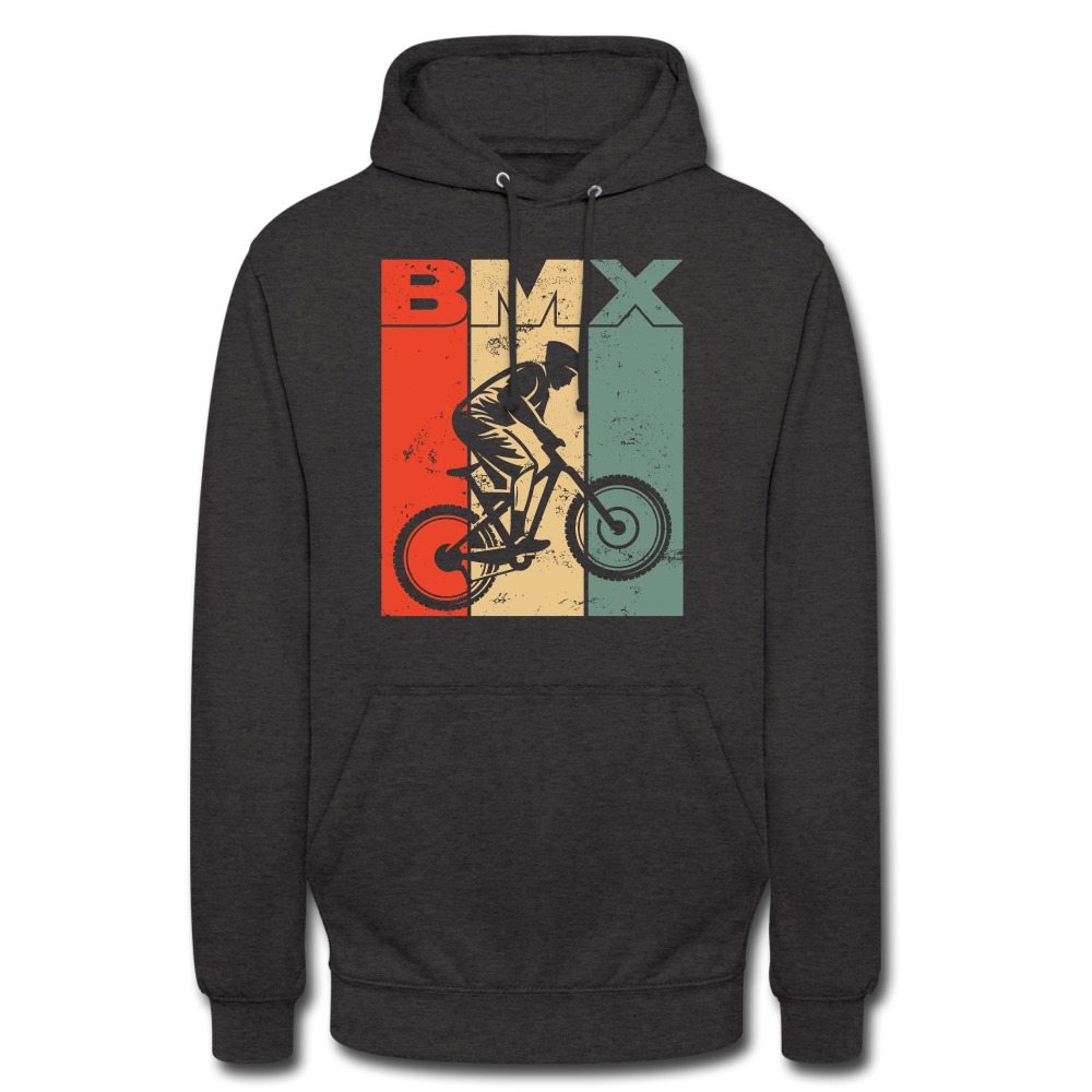 BMX Fahrrad Fahrer BMX Freunde Unisex Hoodie - Anthrazit