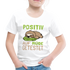 Faultier positiv auf Müde getestet Lustiges Geschenk Kinder Premium T-Shirt - Weiß