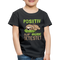 Faultier positiv auf Müde getestet Lustiges Geschenk Kinder Premium T-Shirt - Schwarz