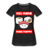 Sushi Kawaii You Make Miso Happy Lustiges Frauen Bio T-Shirt - Schwarz