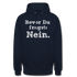 Sarkasmus Hoodie Bevor Du Fragst NEIN Lustiges Hoodie - Navy