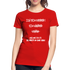 Lehrer Geschenk T-Shirt Witzige Sprüche Bin Lehrer Bio T-Shirt - Rot