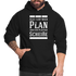 Alles lief nach Plan aber der Plan war Scheiße Lustiger Spruch Hoodie - Schwarz