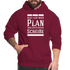 Alles lief nach Plan aber der Plan war Scheiße Lustiger Spruch Hoodie - Bordeaux