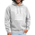 Alles lief nach Plan aber der Plan war Scheiße Lustiger Spruch Hoodie - Hellgrau meliert