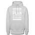 Alles lief nach Plan aber der Plan war Scheiße Lustiger Spruch Hoodie - Hellgrau meliert