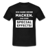 T-Shirt Hab keine Macken Das Sind Special Effects Lustiges T-Shirt - Schwarz