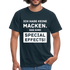 T-Shirt Hab keine Macken Das Sind Special Effects Lustiges T-Shirt - Navy