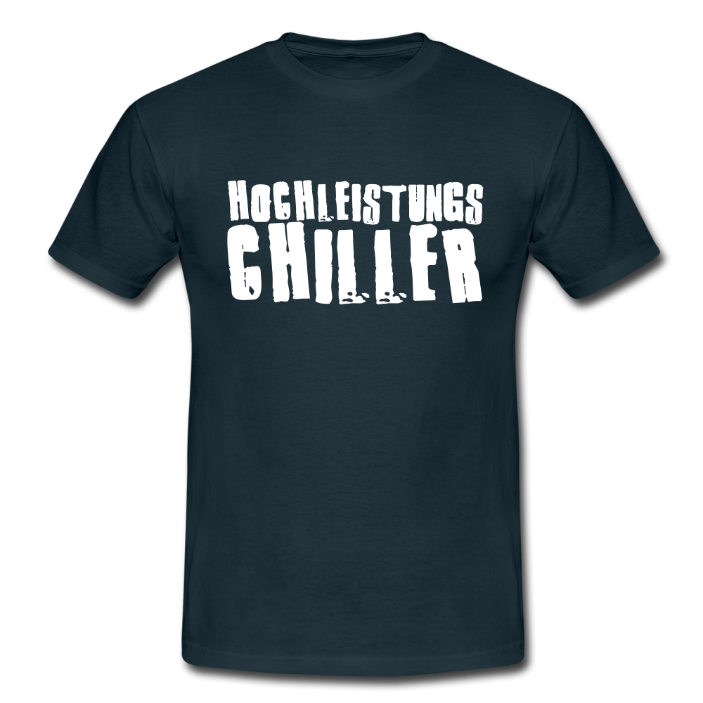 Hochleistungs Chiller Witziges T-Shirt - Navy