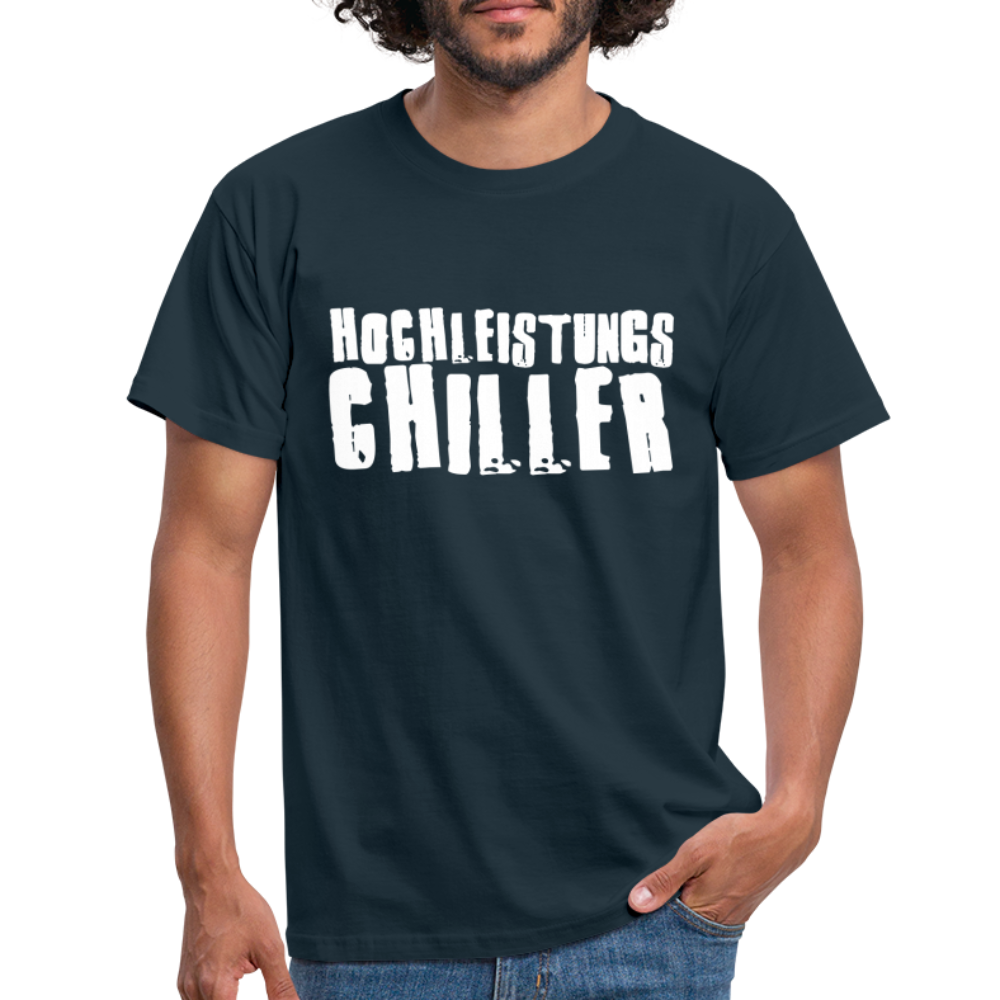 Hochleistungs Chiller Witziges T-Shirt - Navy