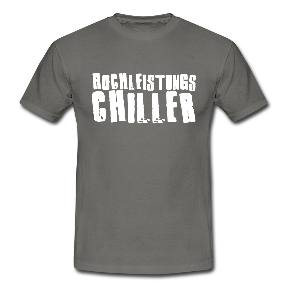 Hochleistungs Chiller Witziges T-Shirt - Graphit