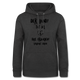 Der Hund tut nix das Frauchen schon Frauen Hoodie - Anthrazit