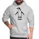 Witziger Pinguin Spruch Is Was Unisex Hoodie - Hellgrau meliert