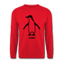 Witziger Pinguin Spruch Is Was Unisex Pullover - Rot