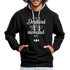 Bin ein Dorfkind - weiß wo Dich niemand findet - witziger Hoodie - Schwarz/Grau meliert