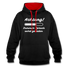 Achtung dummer Spruch wird geladen lustiger Hoodie - Schwarz/Rot