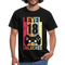 Gamer 18. Geburtstag Zocken Level 18 Unlocked Geschenk T-Shirt - black