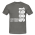 36. Geburtstag Legendär seit 1986 Geschenk Männer T-Shirt - graphite grey