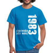 39. Geburtstag Legendär seit 1983 Geschenk Männer T-Shirt - royal blue