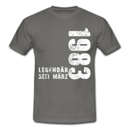 39. Geburtstag Legendär seit 1983 Geschenk Männer T-Shirt - graphite grey