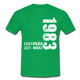 39. Geburtstag Legendär seit 1983 Geschenk Männer T-Shirt - kelly green