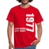 45. Geburtstag Legendär seit 1977 Geschenk Männer T-Shirt - red