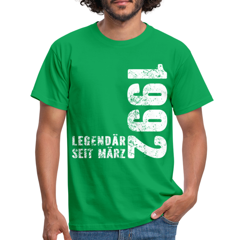 30. Geburtstag Legendär seit 1992 Geschenk Männer T-Shirt - kelly green