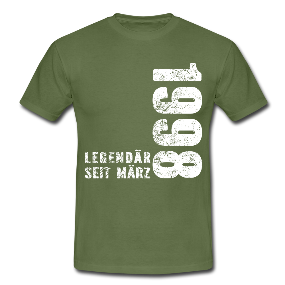 24. Geburtstag Legendär seit 1998 Geschenk Männer T-Shirt - military green