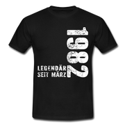 40. Geburtstag Legendär seit 1982 Geschenk Männer T-Shirt - black