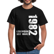 40. Geburtstag Legendär seit 1982 Geschenk Männer T-Shirt - black