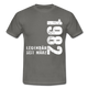 40. Geburtstag Legendär seit 1982 Geschenk Männer T-Shirt - graphite grey