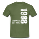 34. Geburtstag Legendär seit 1988 Geschenk Männer T-Shirt - military green