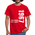55. Geburtstag Legendär seit 1967 Geschenk Männer T-Shirt - red
