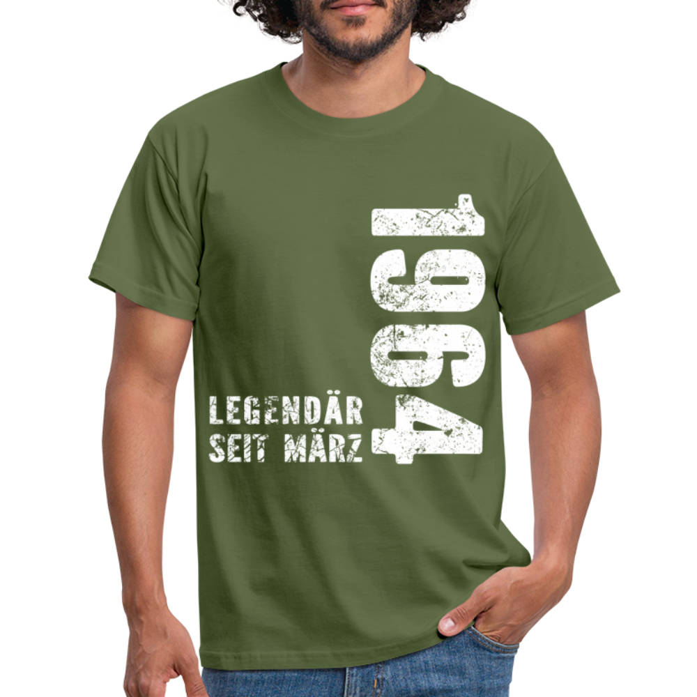 38. Geburtstag Legendär seit 1984 Geschenk Männer T-Shirt - military green