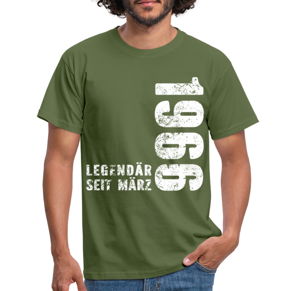 56. Geburtstag Legendär seit 1966 Geschenk Männer T-Shirt - military green