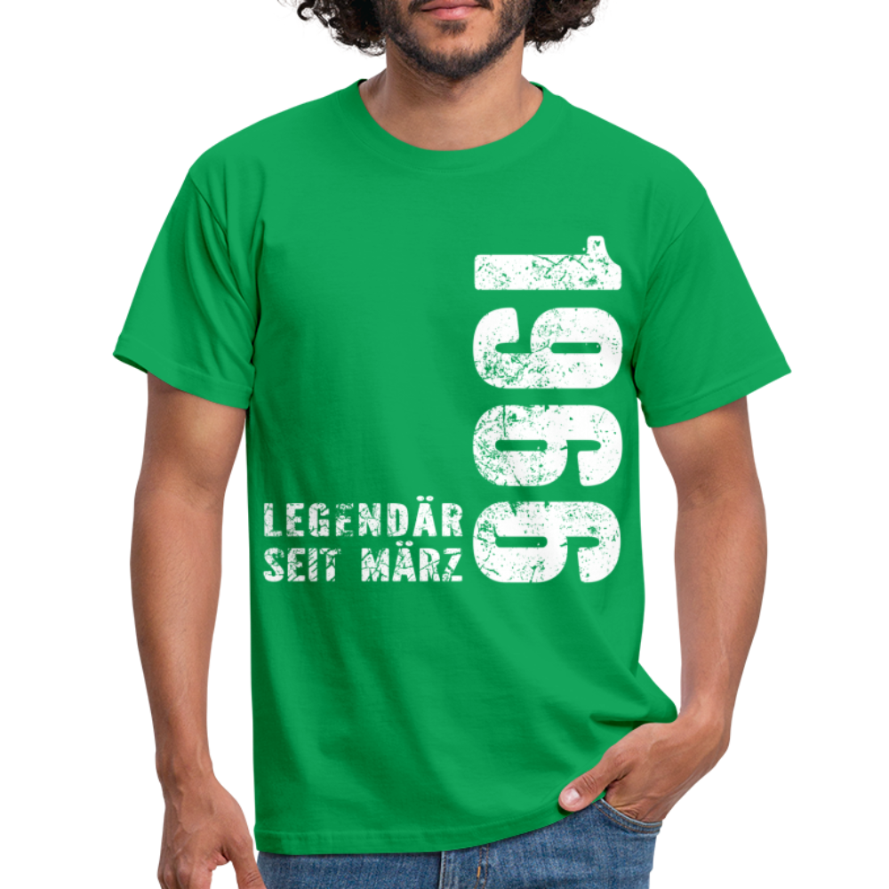 56. Geburtstag Legendär seit 1966 Geschenk Männer T-Shirt - kelly green