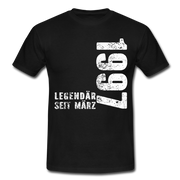 25. Geburtstag Legendär seit 1997 Geschenk Männer T-Shirt - black