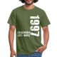 25. Geburtstag Legendär seit 1997 Geschenk Männer T-Shirt - military green