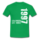 25. Geburtstag Legendär seit 1997 Geschenk Männer T-Shirt - kelly green