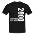 22. Geburtstag Legendär seit 2000 Geschenk Männer T-Shirt - black