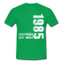 37. Geburtstag Legendär seit 1985 Geschenk Männer T-Shirt - kelly green