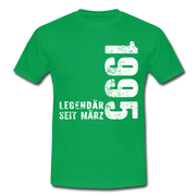 27. Geburtstag Legendär seit 1995 Geschenk Männer T-Shirt - kelly green