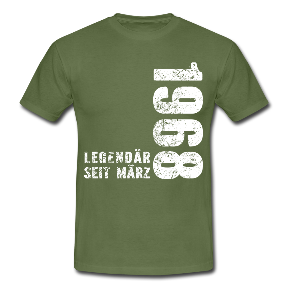 54. Geburtstag Legendär seit 1968 Geschenk Männer T-Shirt - military green