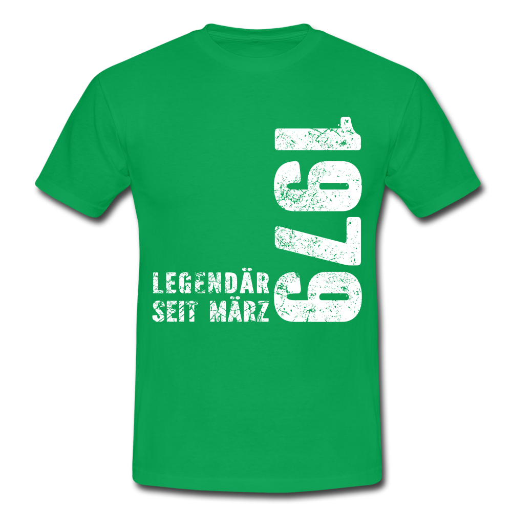 43. Geburtstag Legendär seit 1979 Geschenk Männer T-Shirt - kelly green