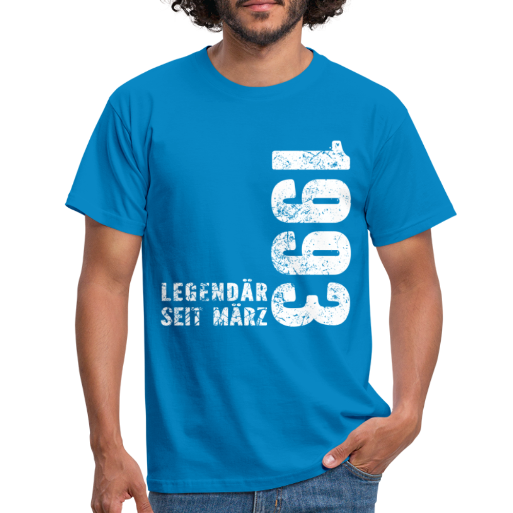 29. Geburtstag Legendär seit 1993 Geschenk Männer T-Shirt - royal blue