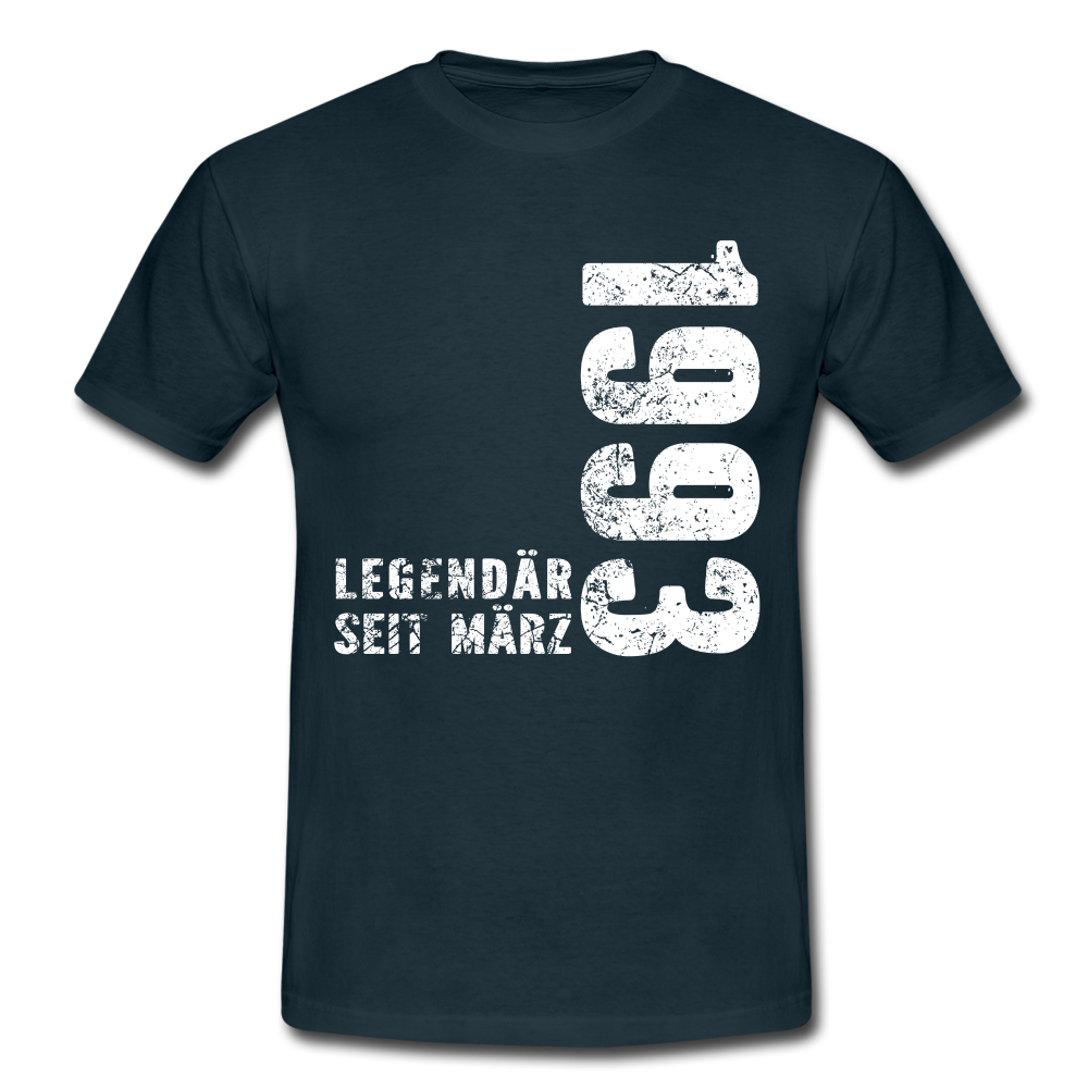 29. Geburtstag Legendär seit 1993 Geschenk Männer T-Shirt - navy