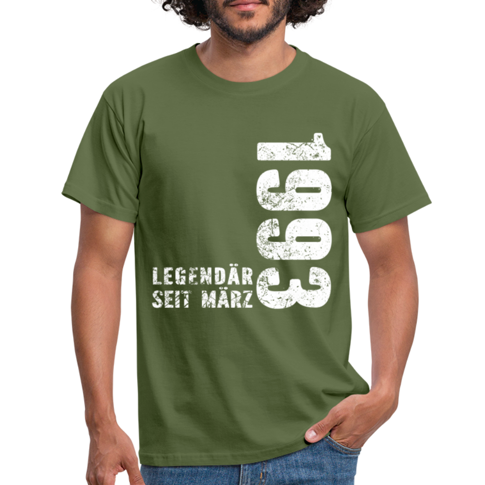 29. Geburtstag Legendär seit 1993 Geschenk Männer T-Shirt - military green
